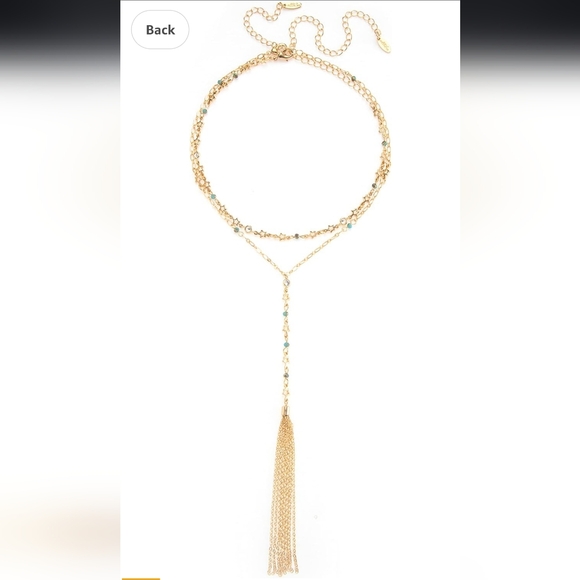 Ettika Womens Starlight Dreamer Choker and Lariat Chocker Necklace Set NWT - Picture 2 of 8